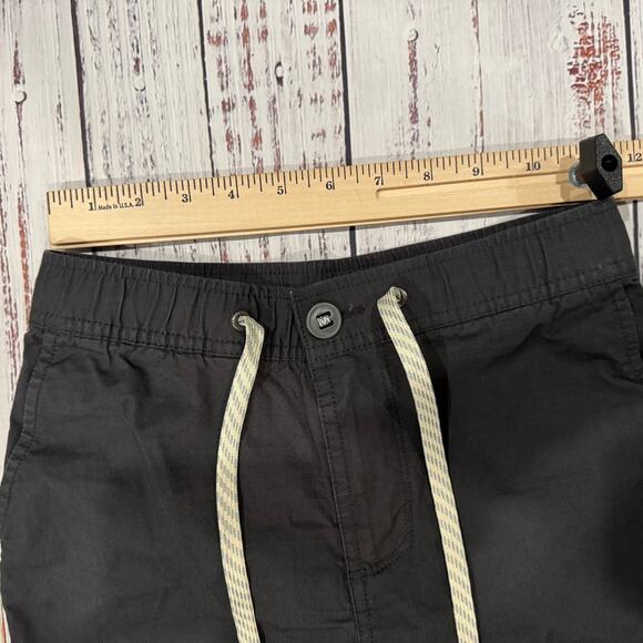 Vuori Ripstop Wide Leg Pant XXS Charcoal Organic Cotton Cropped - Picture 7 of 10